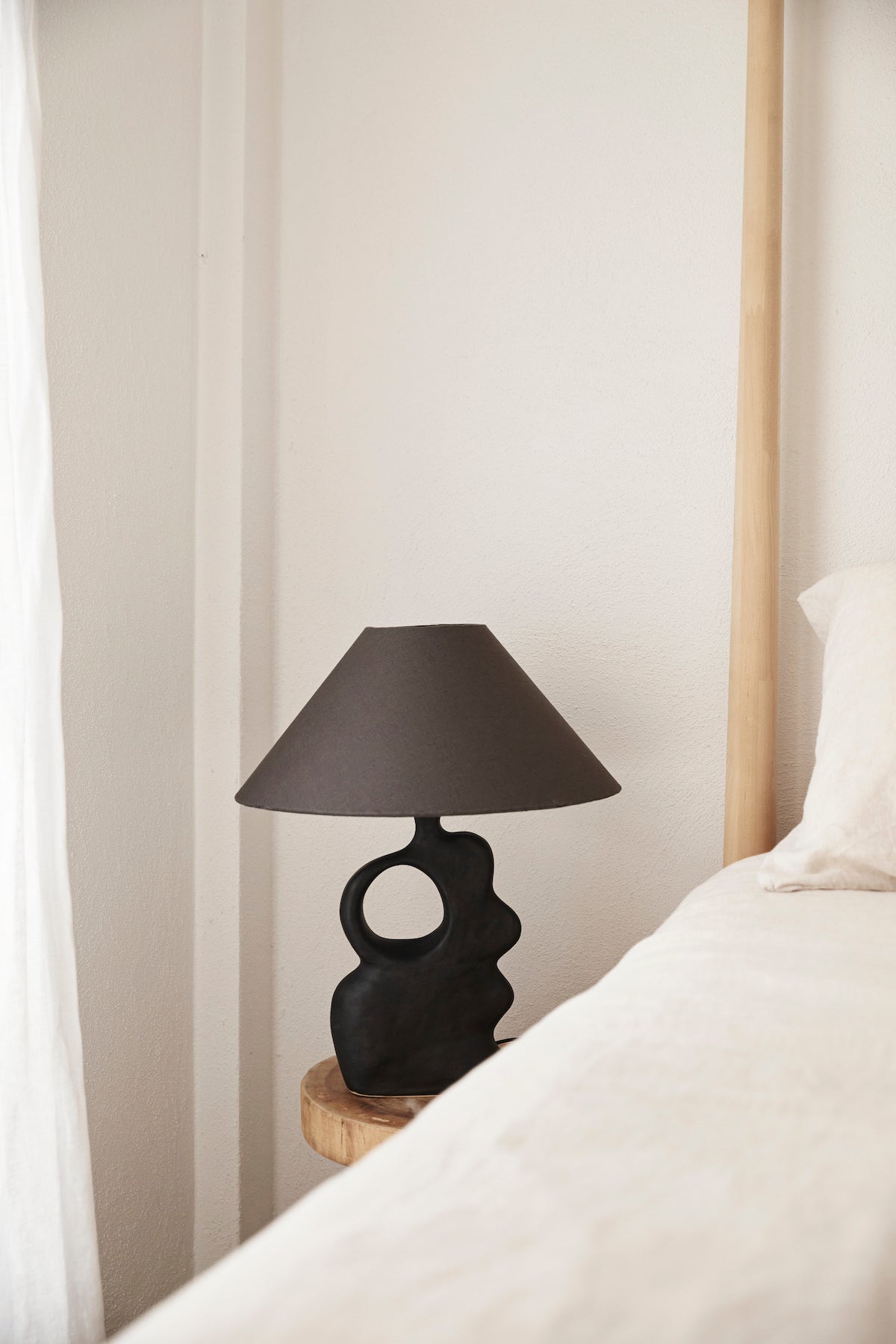 Soho Sculptural Lamp — Matte Black