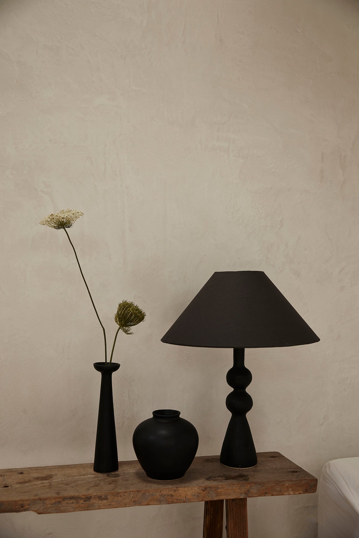 Bianca Table Lamp — Matte Black