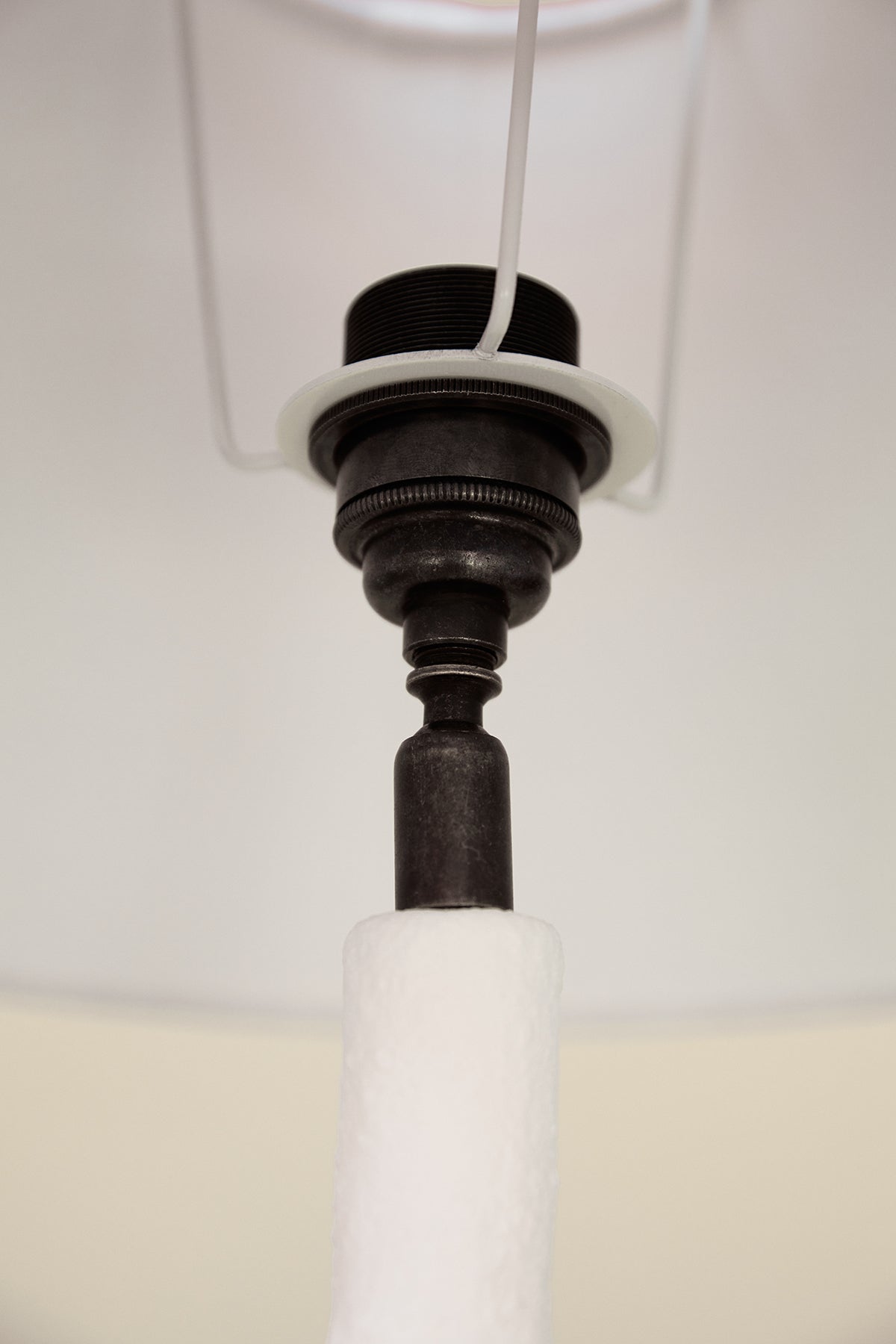 Bianca Table Lamp — Textural White