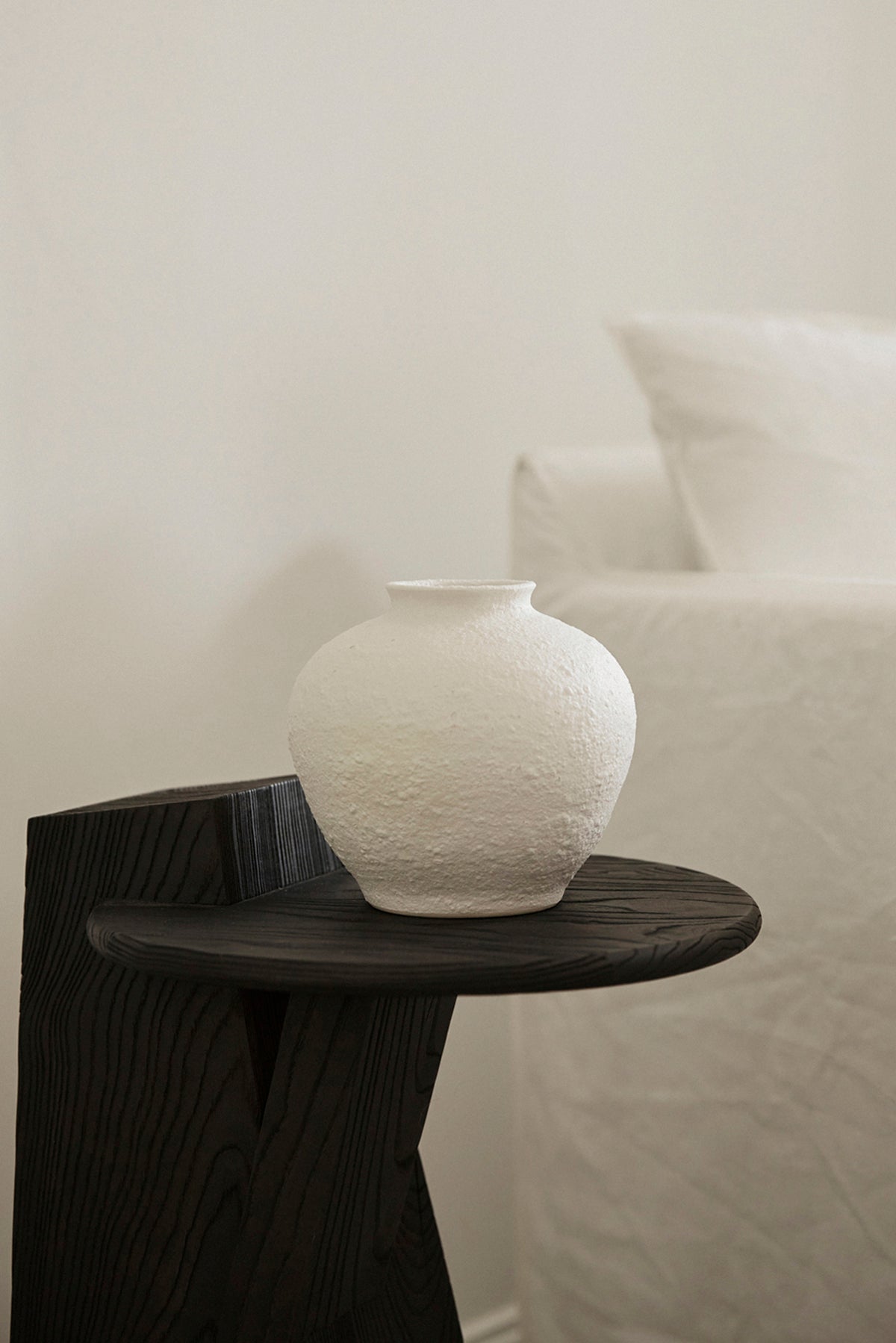 Bleecker Vase — Textural White