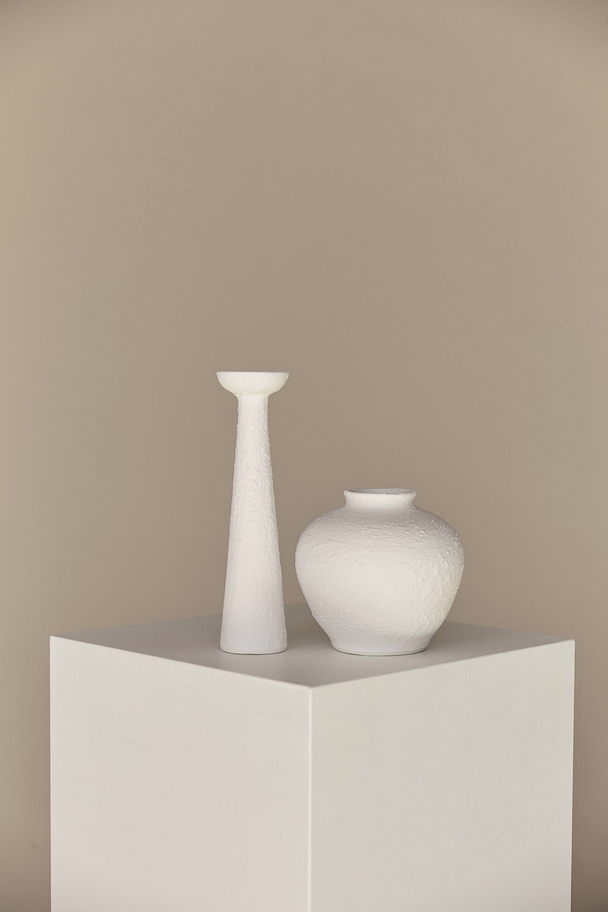 Isle Vase — Textural White