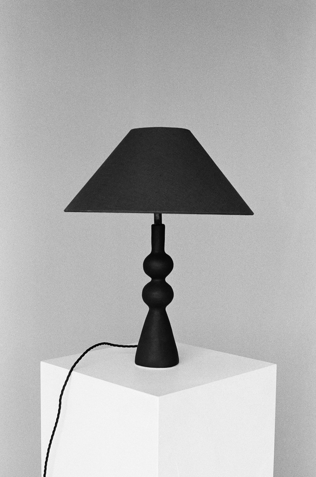 Bianca Table Lamp — Matte Black